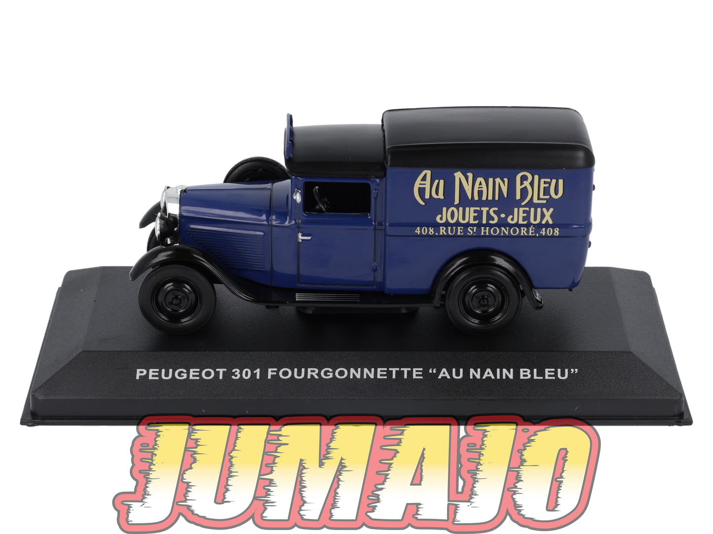 PIT75 1/43 IXO Altaya Véhicules ITALIE : PEUGEOT 301 Fourgonnette "Au nain bleu"