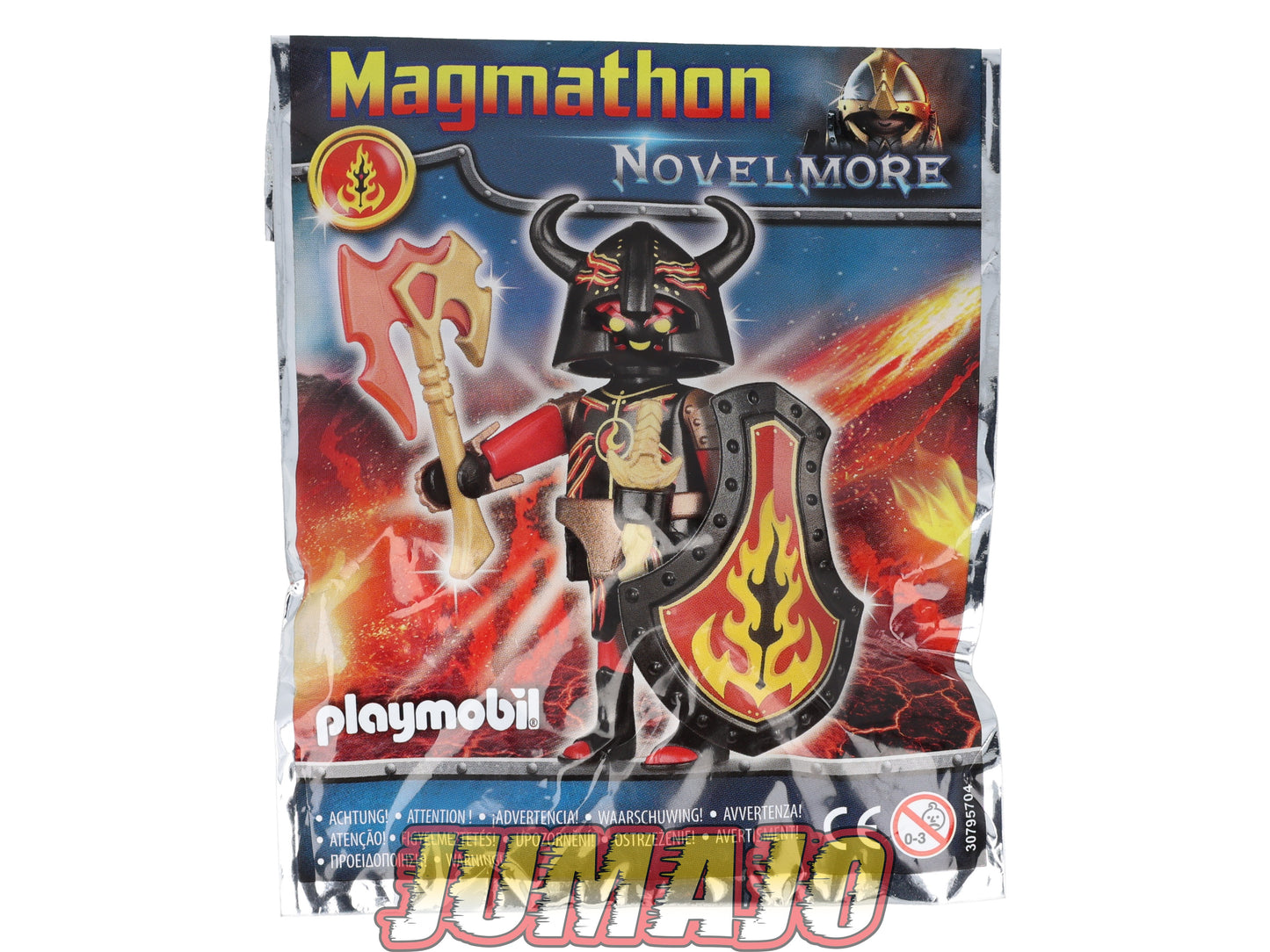 Lot de 2 PLAYMOBIL Novel More Magmathon + Bayron Burnham