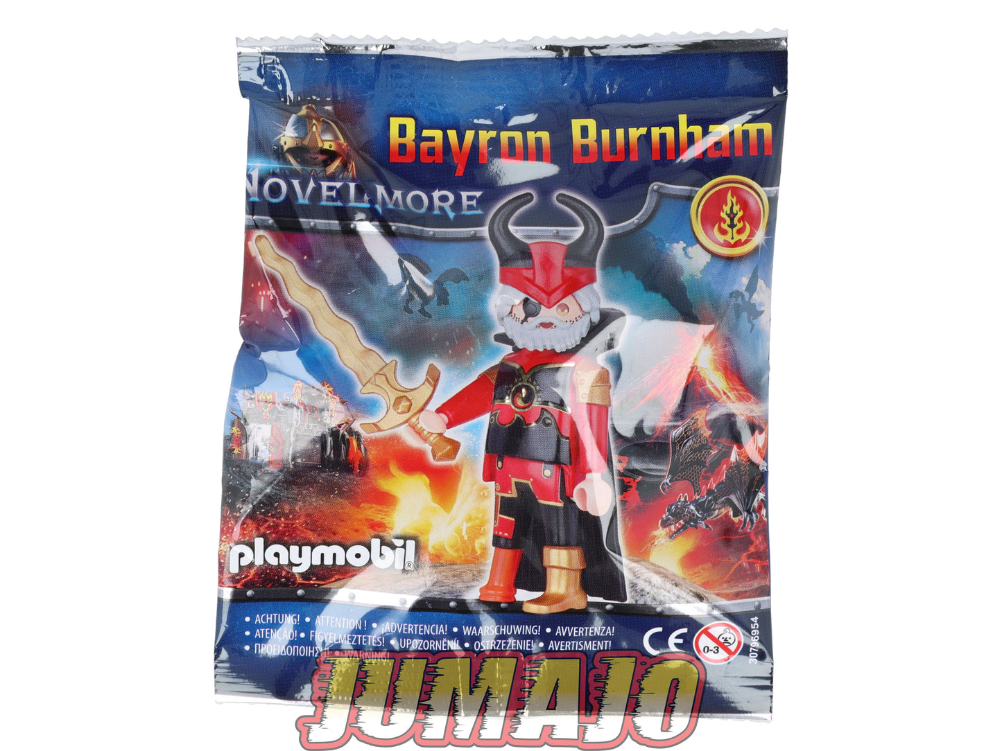 Lot de 2 PLAYMOBIL Novel More Magmathon + Bayron Burnham