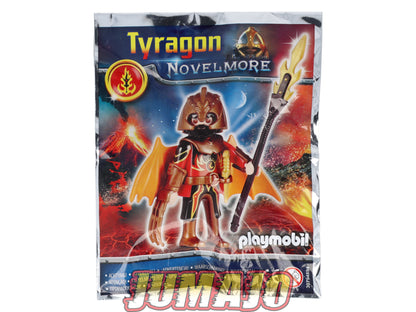 Lot de 3 PLAYMOBIL Novel More Tyragon + Kahboom + Chevalier Burnham Raider