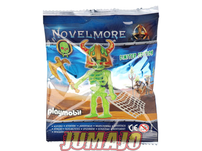 Lot de 3 PLAYMOBIL Novel More Knight Rolan + General McGriffin + Skeleton Warrior