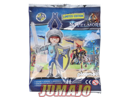 Lot de 3 PLAYMOBIL Novel More Knight Rolan + General McGriffin + Skeleton Warrior