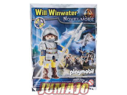 Lot de 3 PLAYMOBIL Novel More Bruce Benett + Will Winwater + Hydravix