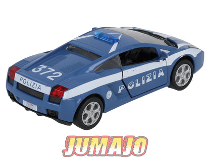 PM102 1/43 Amercom Police du Monde : Lamborghini Gallardo Polizia