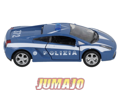 PM102 1/43 Amercom Police du Monde : Lamborghini Gallardo Polizia