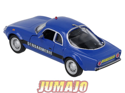 PM109 1/43 Amercom Police du Monde : Matra Djet 5S