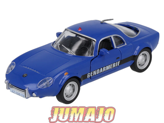 PM109 1/43 Amercom Police du Monde : Matra Djet 5S