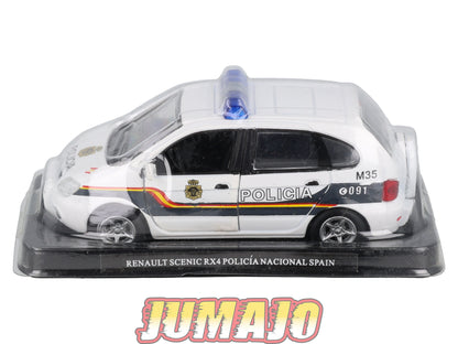 PM117 1/43 Amercom Police du Monde : RENAULT SCENIC RX 4