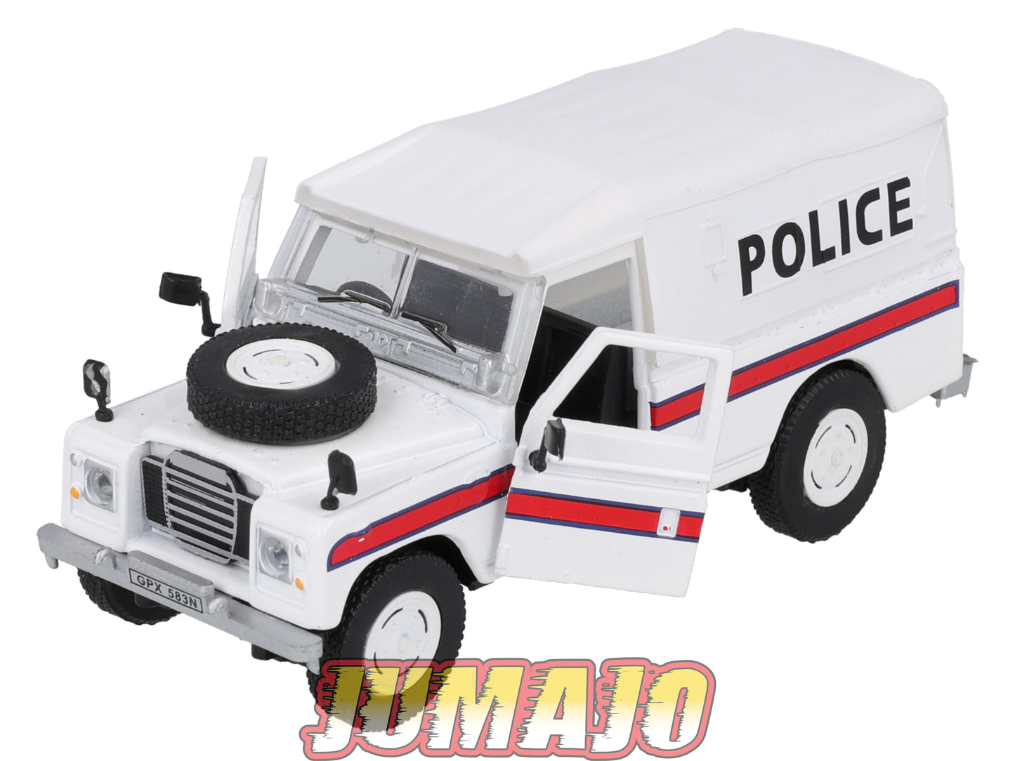 PM119 1/43 Amercom Police du Monde : LANDDROVER SERIES III