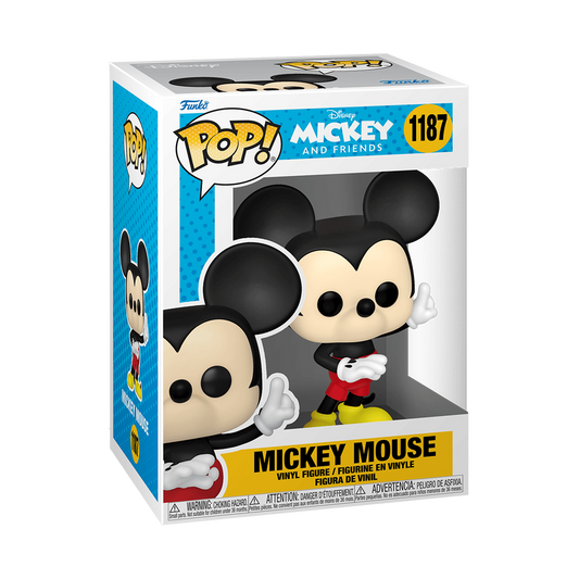 POP10 Figurine Vinyl FUNKO POP DISNEY Mickey and friends : Mickey Mouse #1187