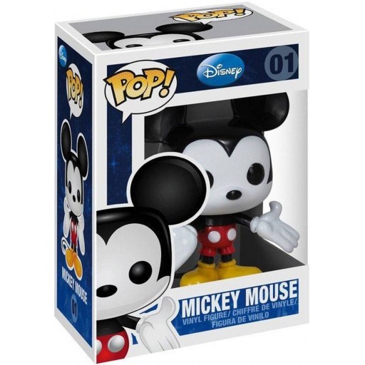 Figurine Vinyl FUNKO POP Disney : Mickey Mouse #01