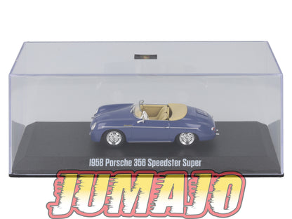 POR21 Voiture 1/43 GREENLIGHT Porsche 356 Speedster Super 1958