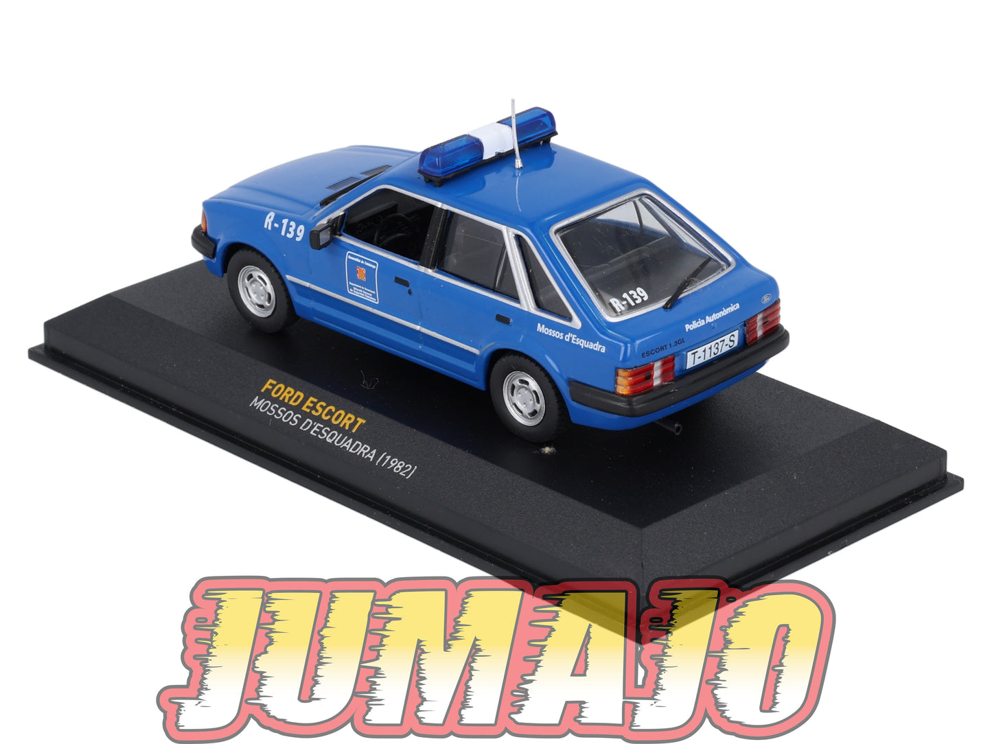 POS47 voiture 1/43 IXO altaya POLICE Espagne : FORD Escort Mossos d'esquadra 1982