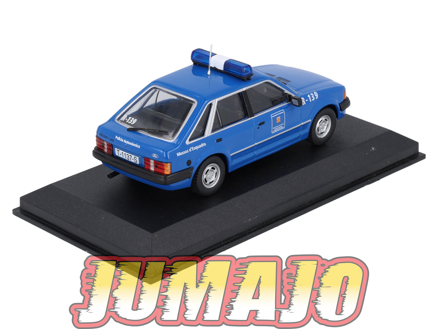 POS47 voiture 1/43 IXO altaya POLICE Espagne : FORD Escort Mossos d'esquadra 1982