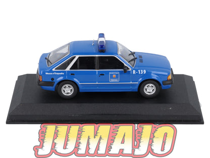 POS47 voiture 1/43 IXO altaya POLICE Espagne : FORD Escort Mossos d'esquadra 1982