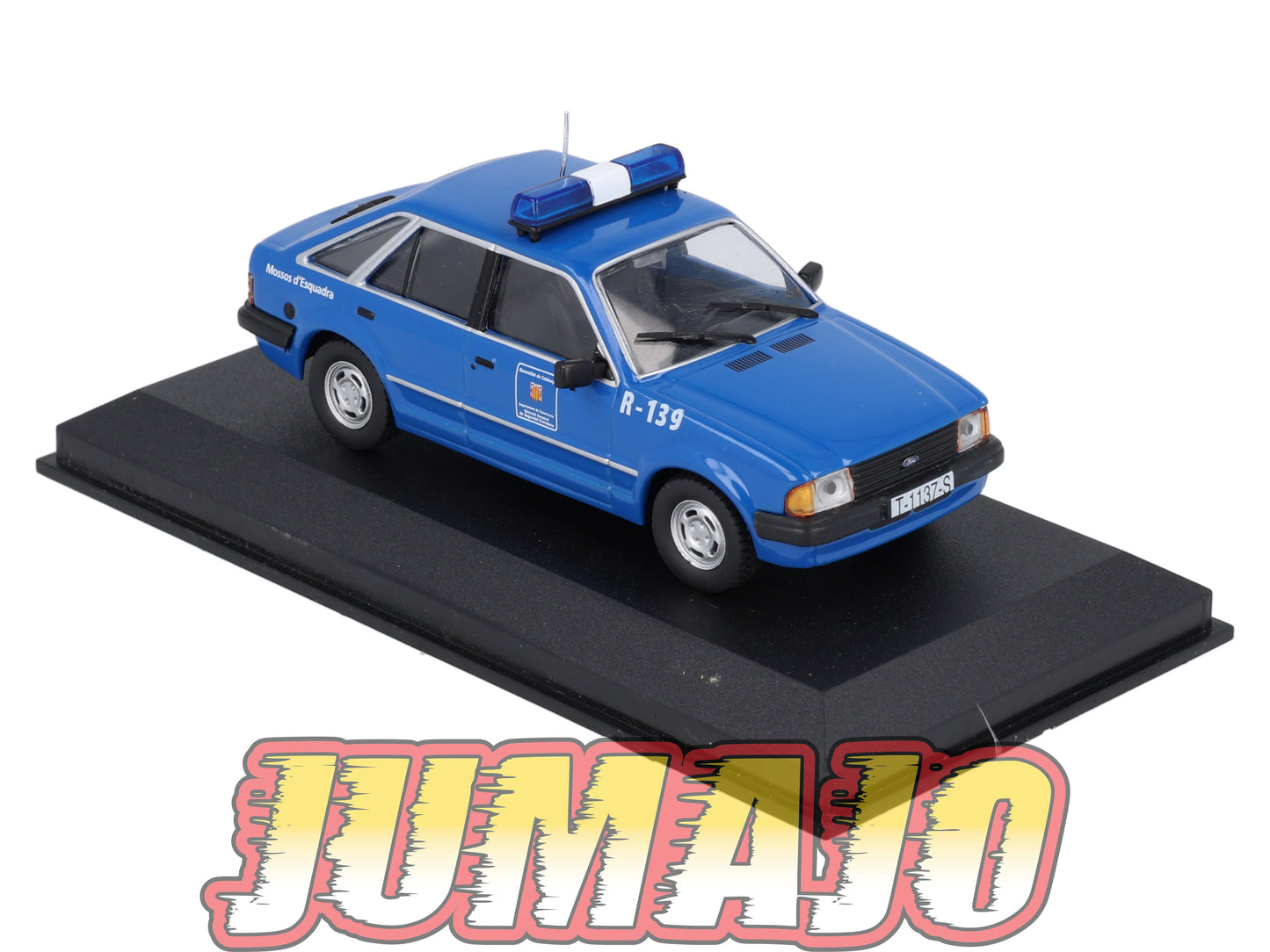 POS47 voiture 1/43 IXO altaya POLICE Espagne : FORD Escort Mossos d'esquadra 1982