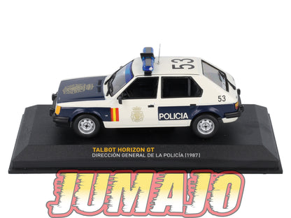POS19 voiture 1/43 IXO altaya POLICE Espagne : TALBOT Horizon GT 1987