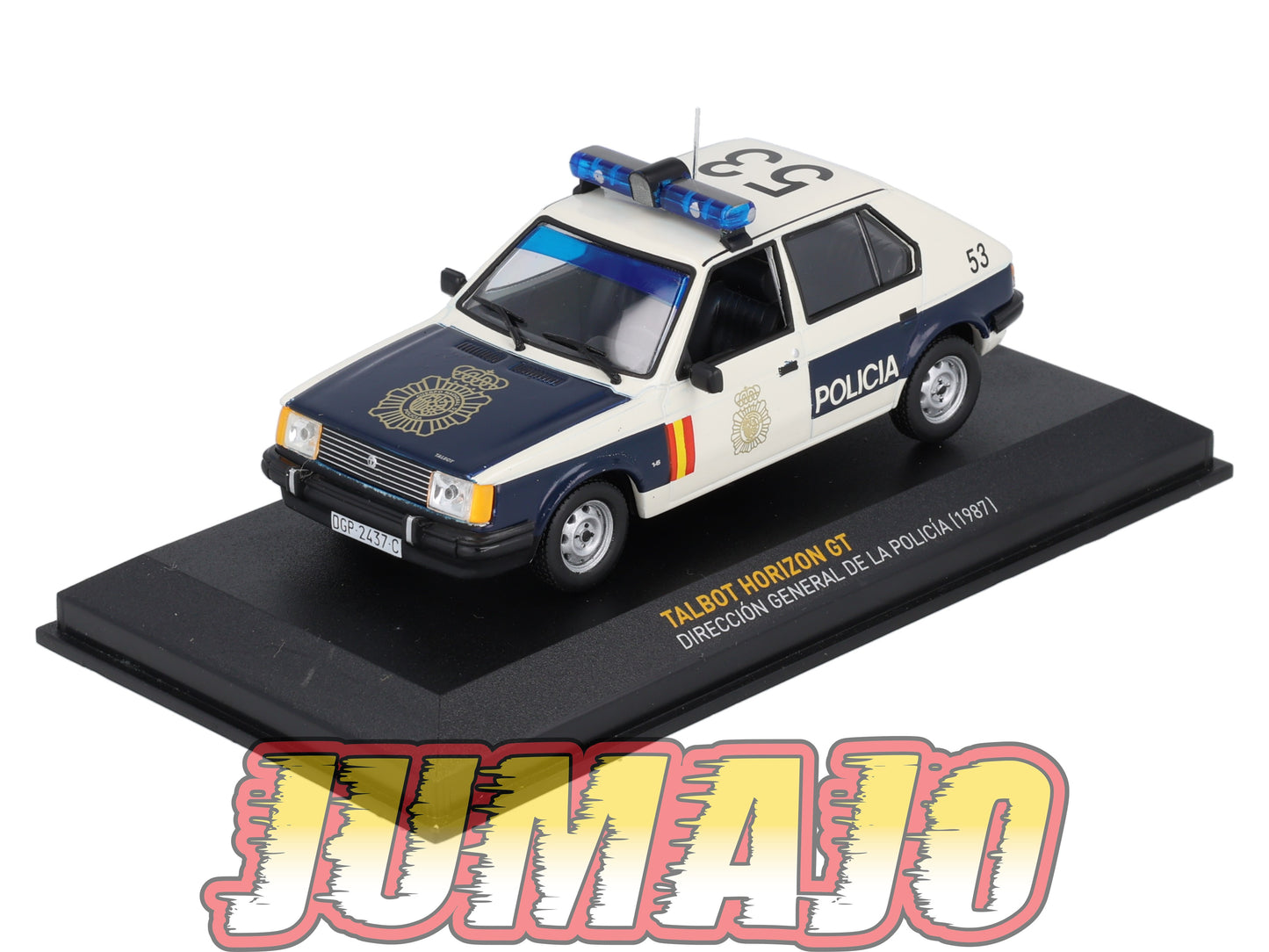 POS19 voiture 1/43 IXO altaya POLICE Espagne : TALBOT Horizon GT 1987