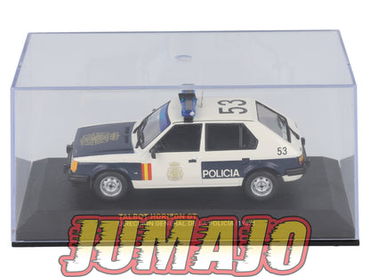 POS19 voiture 1/43 IXO altaya POLICE Espagne : TALBOT Horizon GT 1987