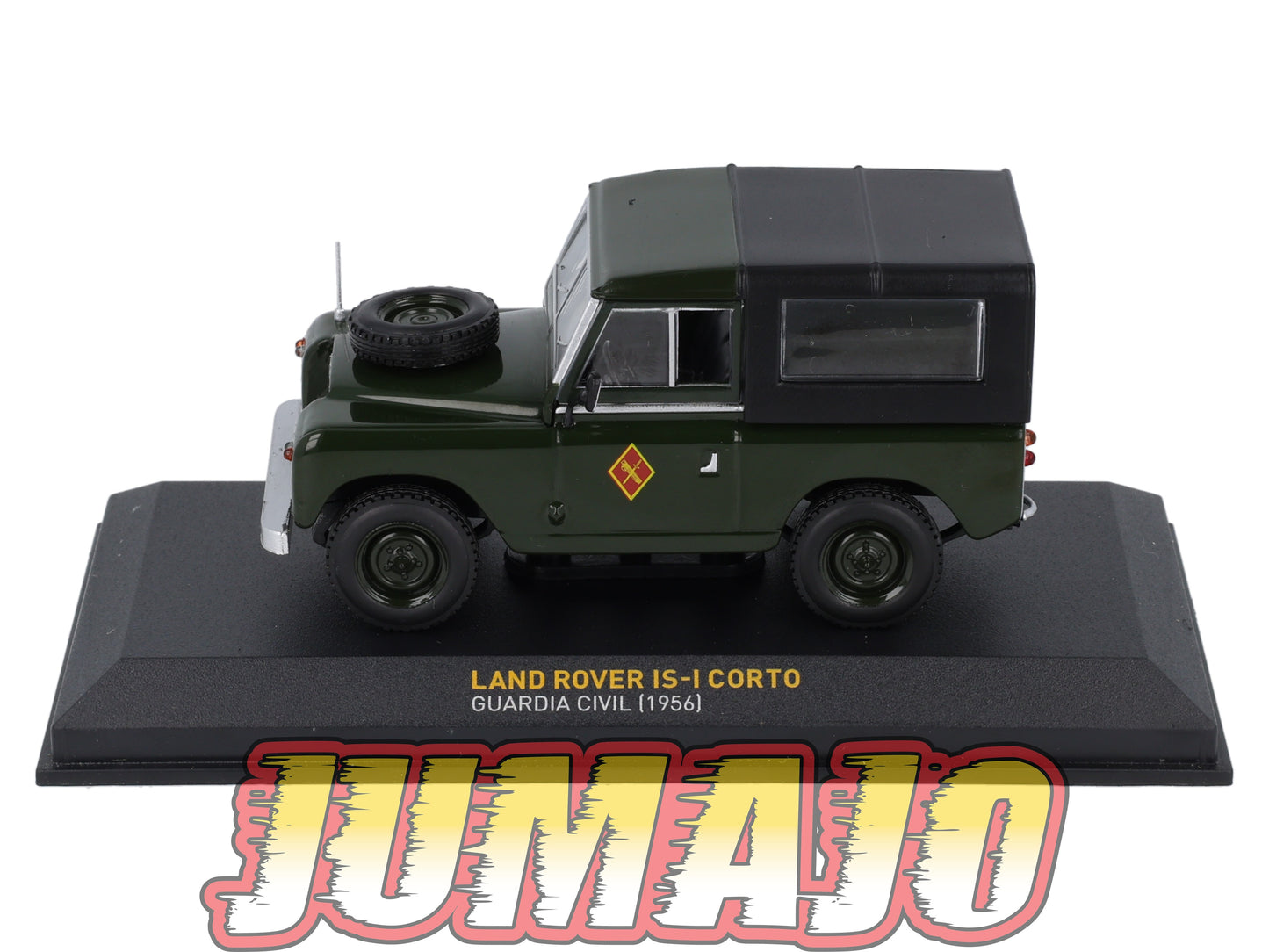 POS109 voiture 1/43 IXO altaya POLICE Espagne : LAND ROVER IS-I Corto 1956