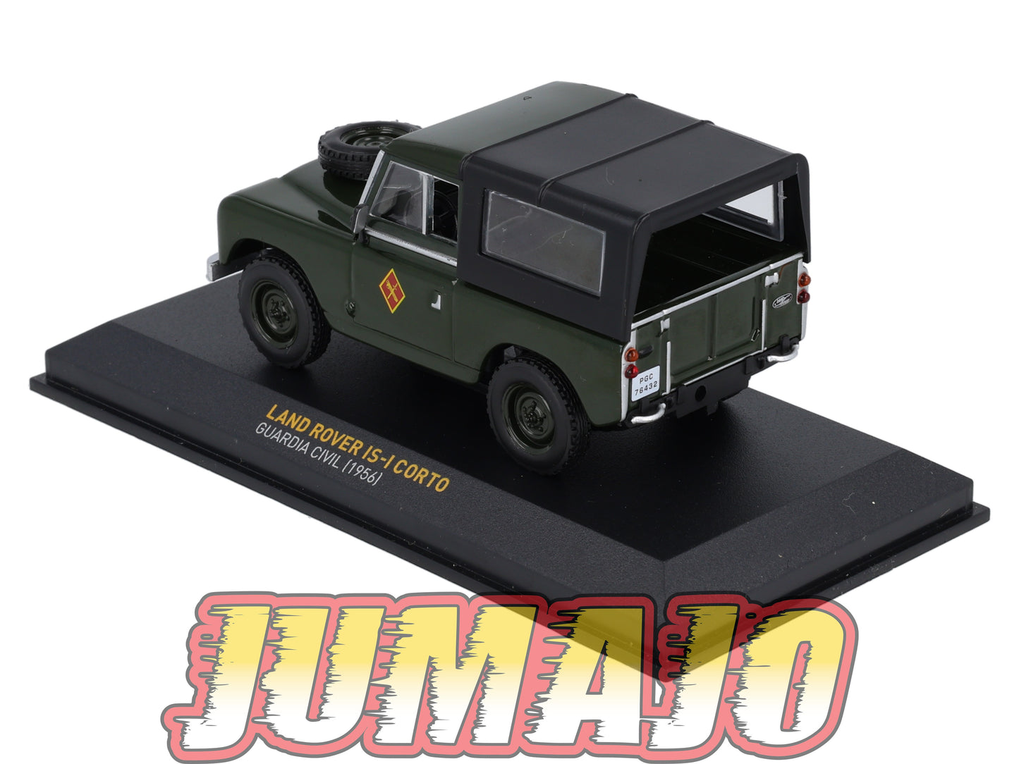 POS109 voiture 1/43 IXO altaya POLICE Espagne : LAND ROVER IS-I Corto 1956