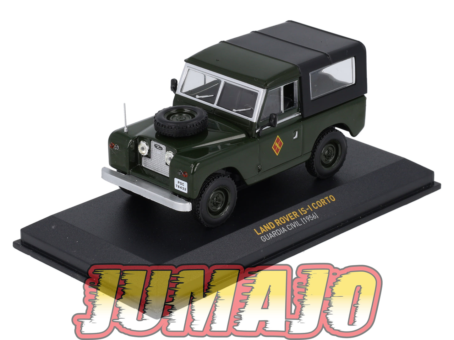 POS109 voiture 1/43 IXO altaya POLICE Espagne : LAND ROVER IS-I Corto 1956