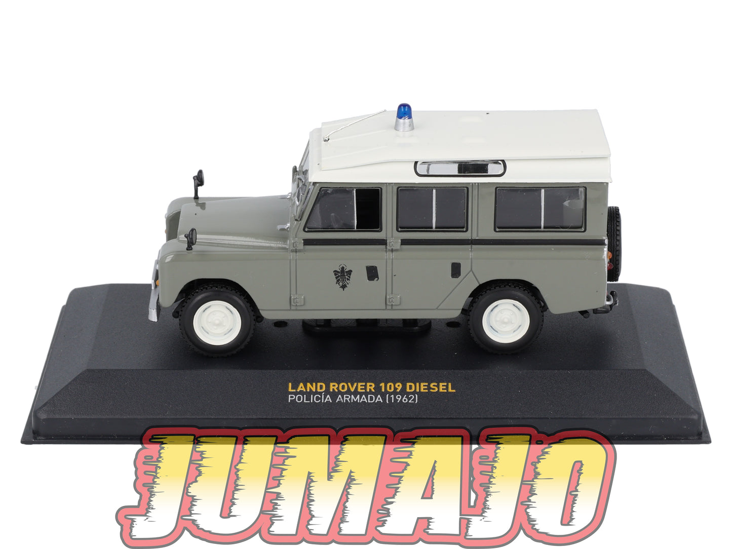 POS10 voiture 1/43 IXO altaya POLICE Espagne : LAND ROVER 109 Diesel 1962