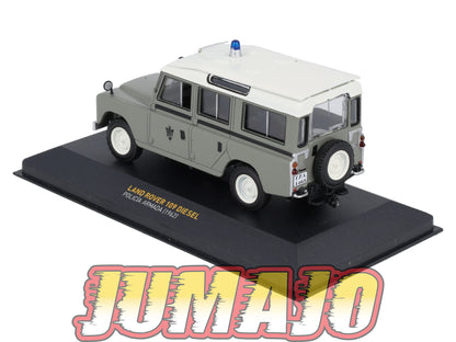 POS10 voiture 1/43 IXO altaya POLICE Espagne : LAND ROVER 109 Diesel 1962