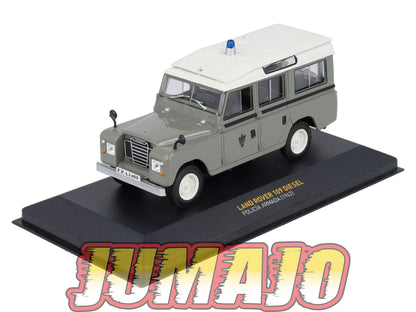 POS10 voiture 1/43 IXO altaya POLICE Espagne : LAND ROVER 109 Diesel 1962