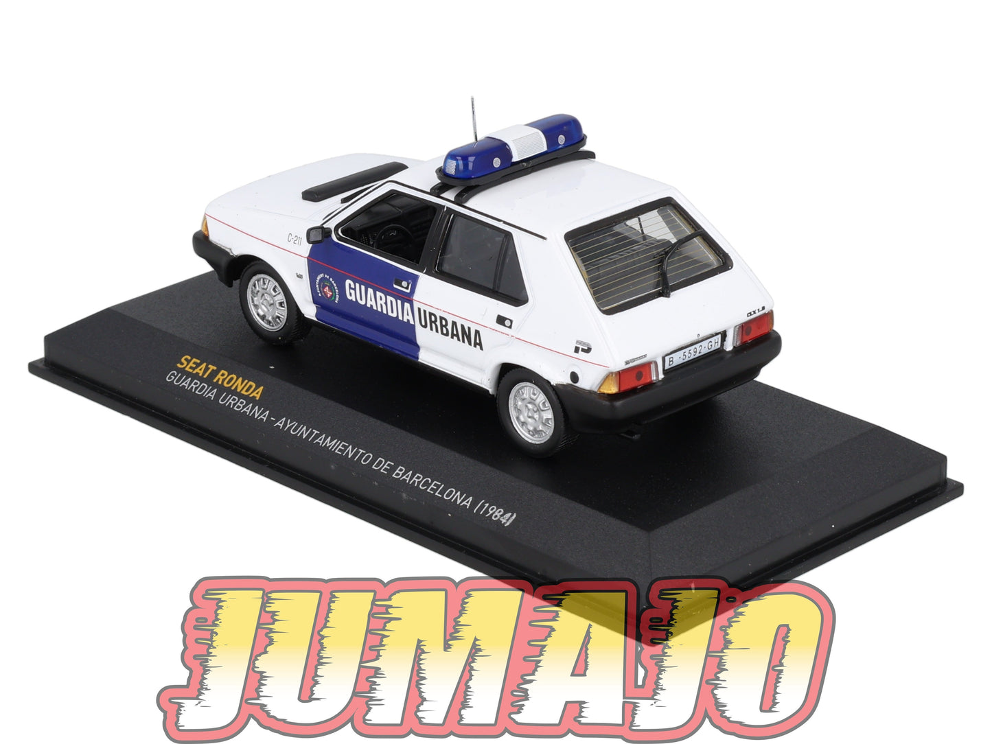 POS149 voiture 1/43 IXO altaya POLICE Espagne : SEAT RONDA GUARDIA URBANA 1984
