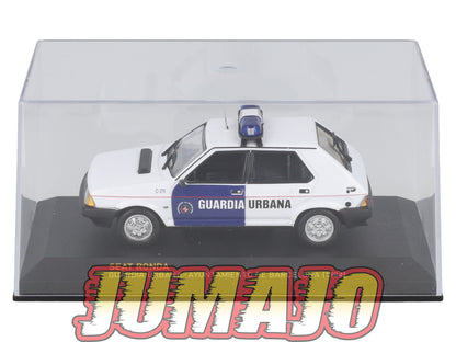 POS149 voiture 1/43 IXO altaya POLICE Espagne : SEAT RONDA GUARDIA URBANA 1984