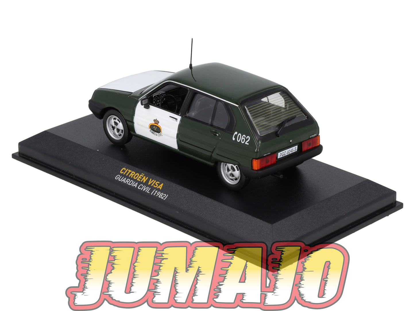 POS16 POLICE 1/43 altaya IXO CITROËN visa guarde civile, guardia civil 1982