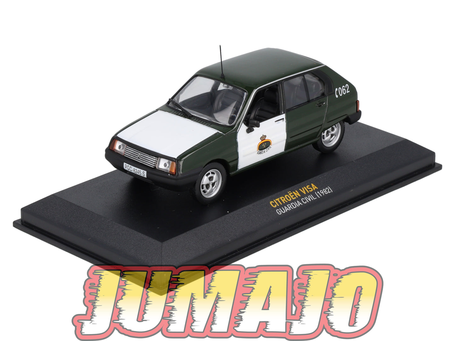POS16 POLICE 1/43 altaya IXO CITROËN visa guarde civile, guardia civil 1982
