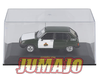 POS16 POLICE 1/43 altaya IXO CITROËN visa guarde civile, guardia civil 1982