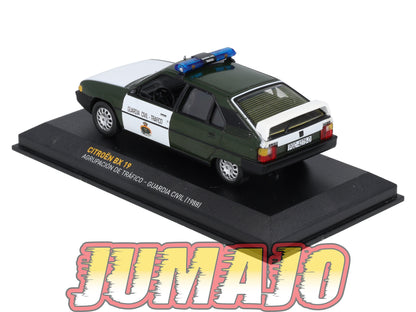 POS18 voiture 1/43 IXO altaya POLICE Espagne : CITROEN BX 19 1988