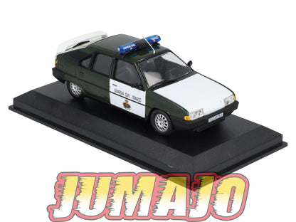 POS18 voiture 1/43 IXO altaya POLICE Espagne : CITROEN BX 19 1988
