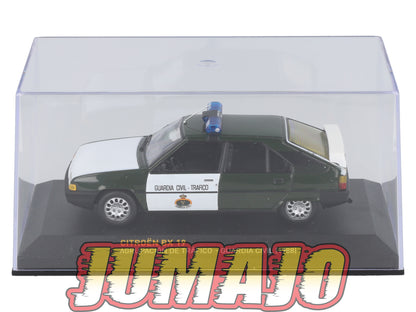 POS18 voiture 1/43 IXO altaya POLICE Espagne : CITROEN BX 19 1988