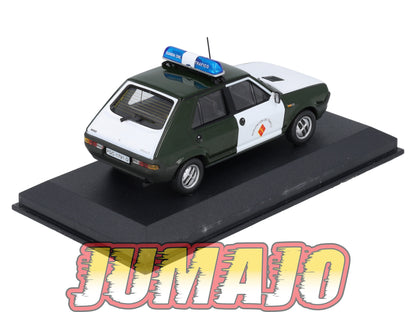 POS29 voiture 1/43 IXO altaya POLICE Espagne : SEAT Ritmo 75CL 1984