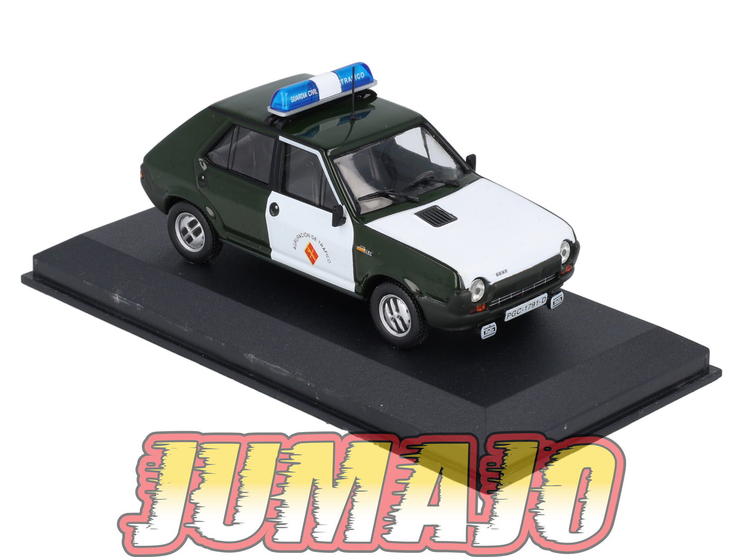 POS29 voiture 1/43 IXO altaya POLICE Espagne : SEAT Ritmo 75CL 1984