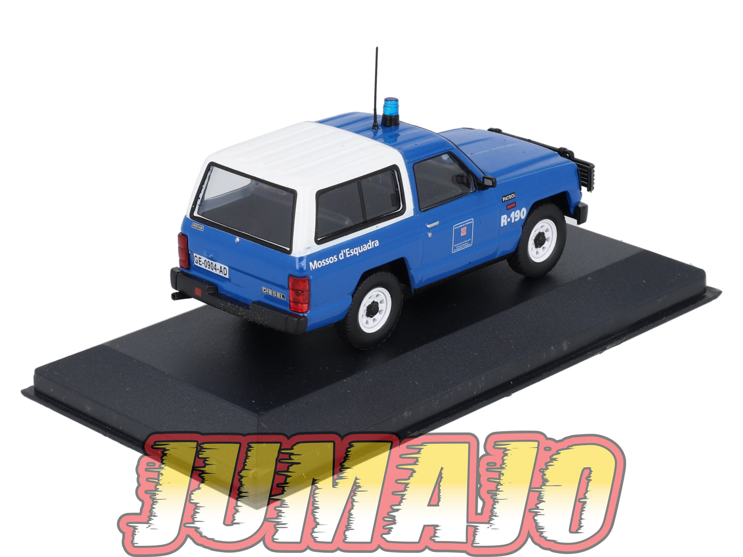 POS402 voiture 1/43 IXO altaya POLICE Espagne : NISSAN Patrol 1988 Mossosn d'esquadra