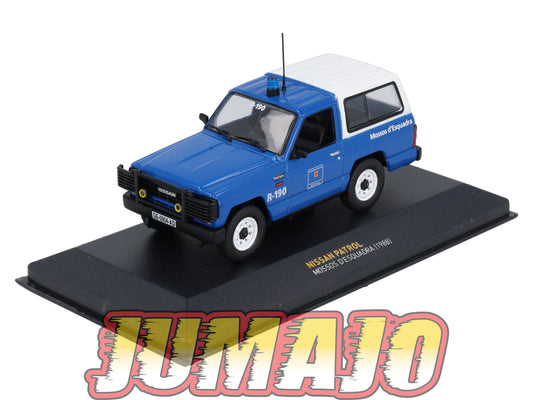 POS402 voiture 1/43 IXO altaya POLICE Espagne : NISSAN Patrol 1988 Mossosn d'esquadra