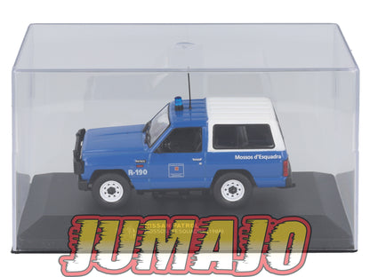 POS402 voiture 1/43 IXO altaya POLICE Espagne : NISSAN Patrol 1988 Mossosn d'esquadra