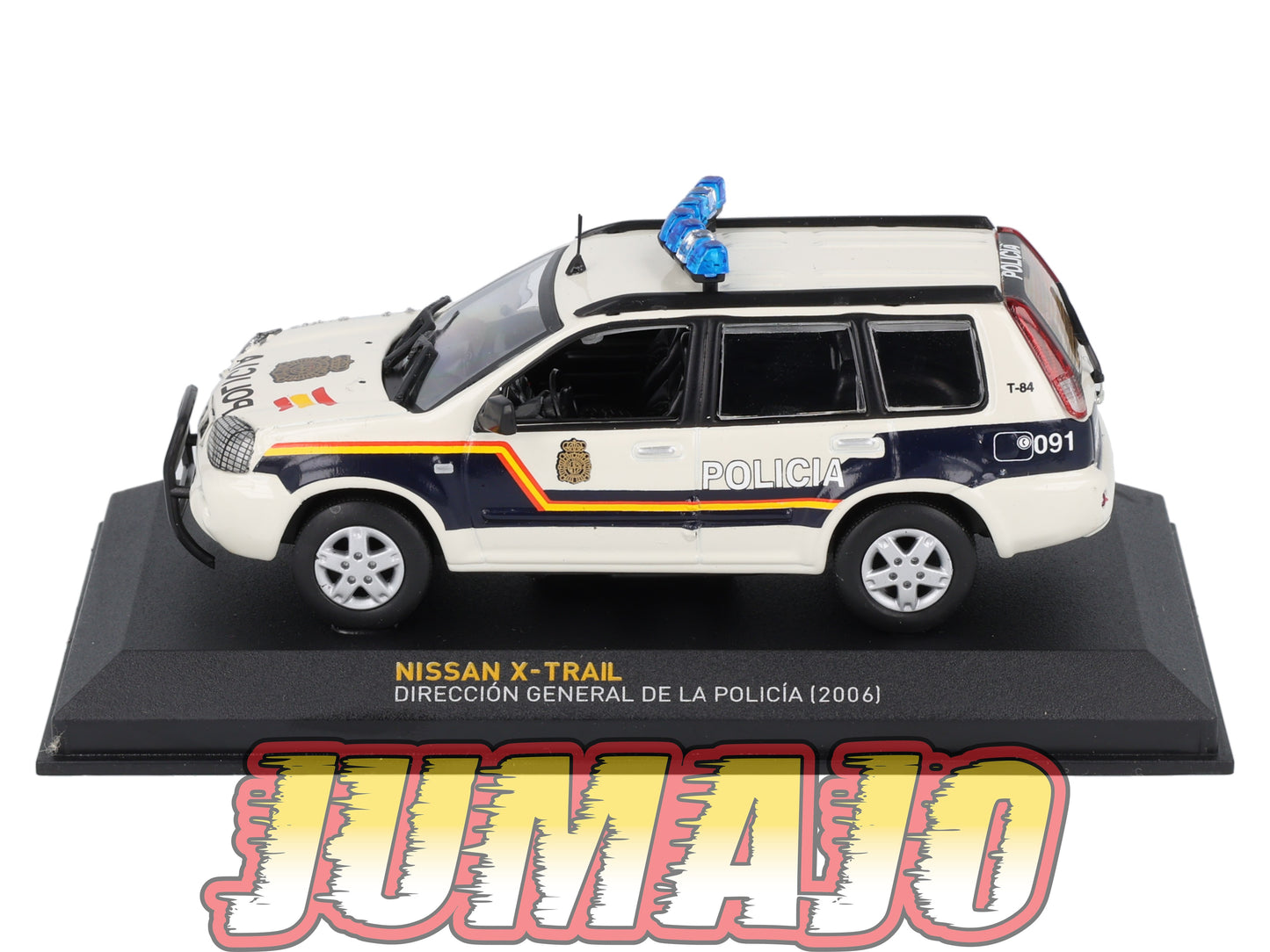 POS403 voiture 1/43 IXO altaya POLICE Espagne : NISSAN X-Trail 2006