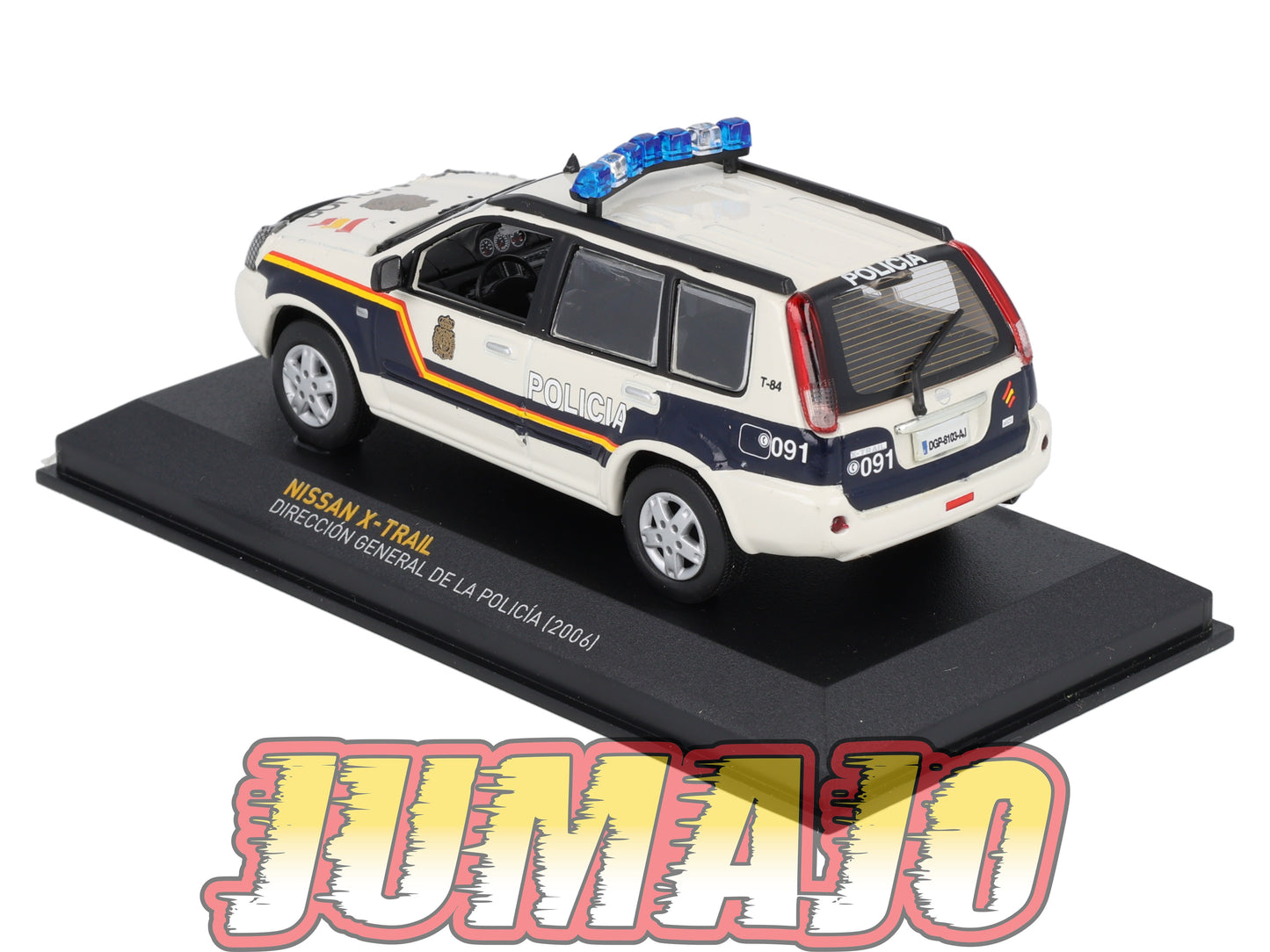 POS403 voiture 1/43 IXO altaya POLICE Espagne : NISSAN X-Trail 2006