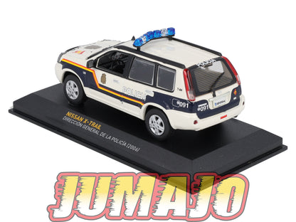 POS403 voiture 1/43 IXO altaya POLICE Espagne : NISSAN X-Trail 2006