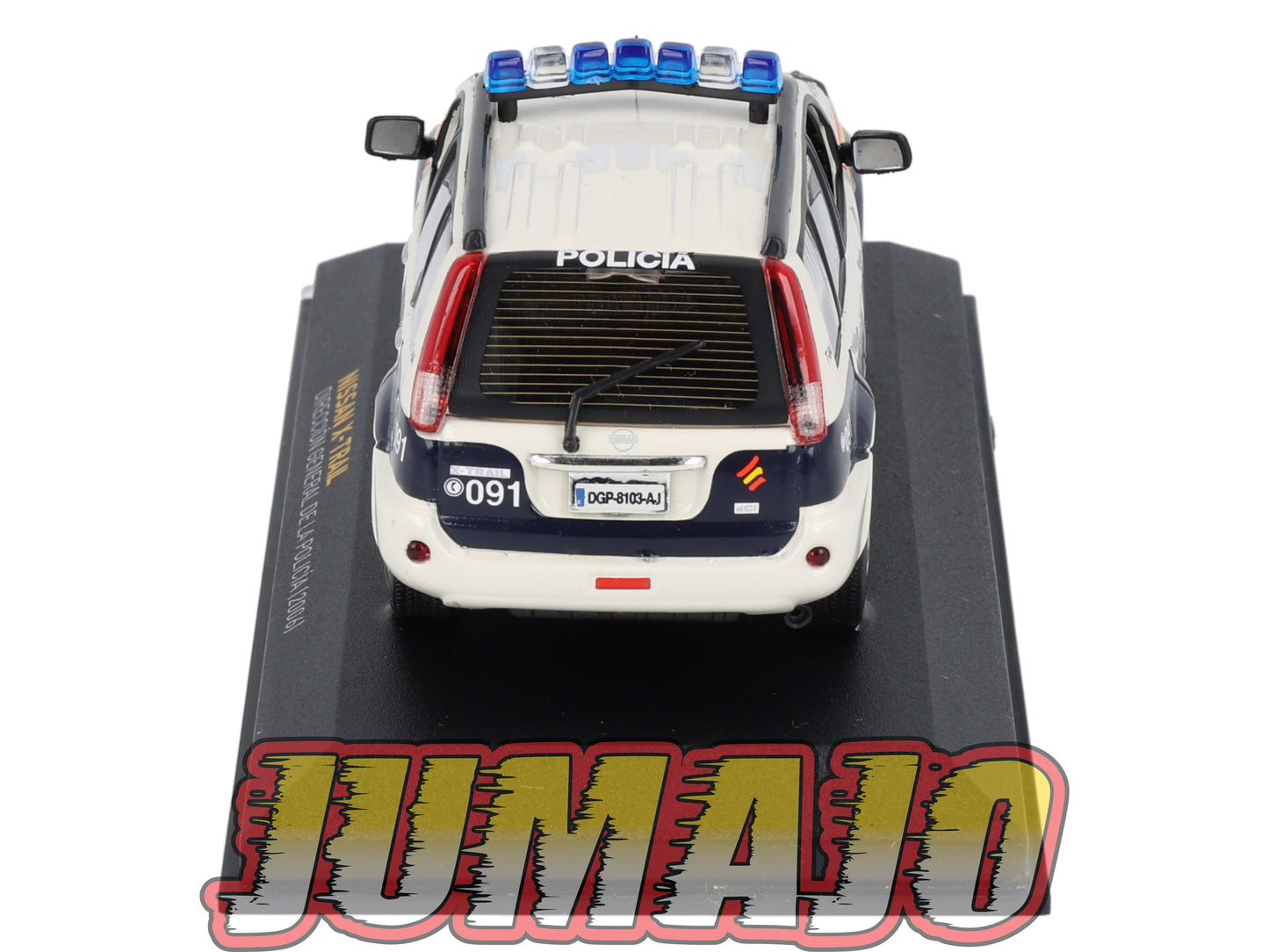 POS403 voiture 1/43 IXO altaya POLICE Espagne : NISSAN X-Trail 2006