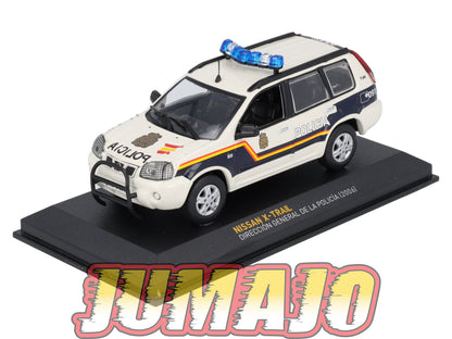 POS403 voiture 1/43 IXO altaya POLICE Espagne : NISSAN X-Trail 2006
