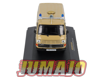 POS405 voiture 1/43 IXO altaya POLICE Espagne MERCEDES N1300 POLICÍA 1980