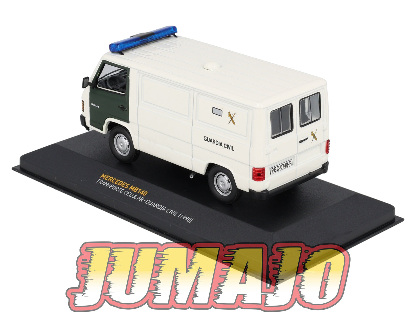 POS406 voiture 1/43 IXO altaya POLICE Espagne MERCEDES MB140 GUARDIA CIVIL 1990