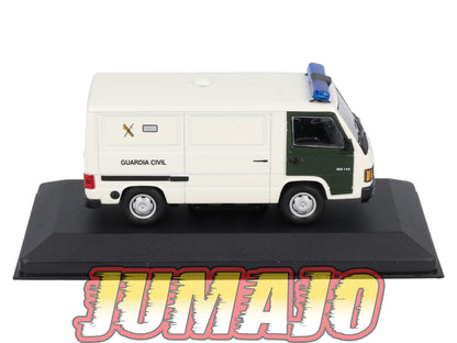 POS406 voiture 1/43 IXO altaya POLICE Espagne MERCEDES MB140 GUARDIA CIVIL 1990